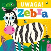 Uwaga! Zebra - okładka książki