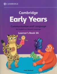 Cambridge Early Years Communication - okładka podręcznika