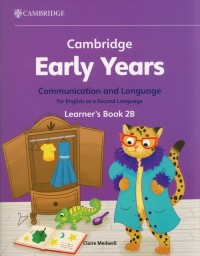 Cambridge Early Years Communication - okładka podręcznika