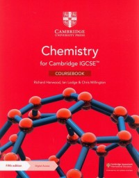 Cambridge IGCSE? Chemistry Coursebook - okładka podręcznika