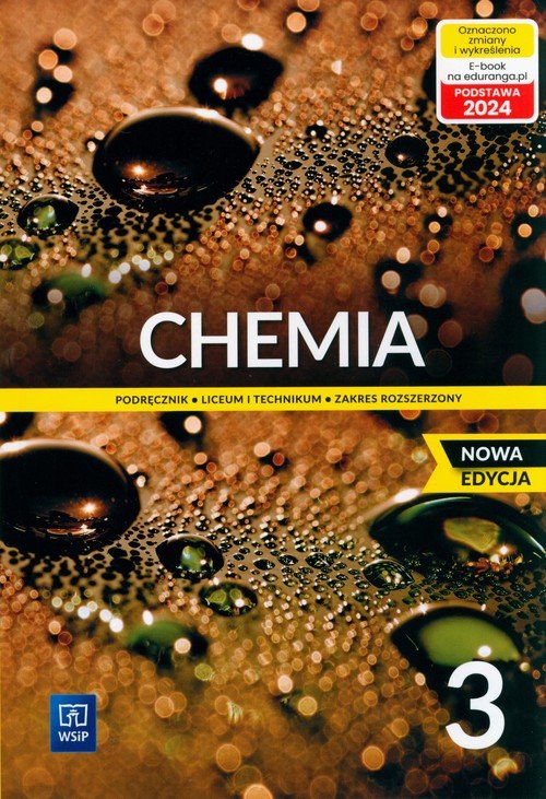 Chemia LO 3 Podr. ZR w.2024 - okładka podręcznika