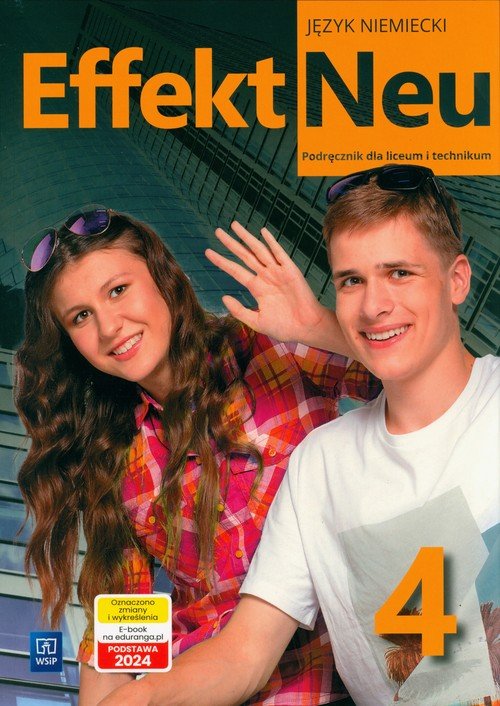 Effekt Neu j. niem. podr. LO cz.4 - okładka podręcznika