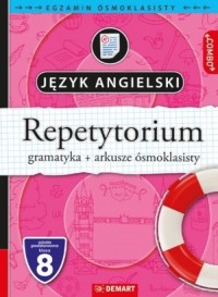 Egzamin ósmoklasisty. Repetytorium. - okładka podręcznika