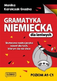 Gramatyka niemiecka dla leniwych - okładka podręcznika