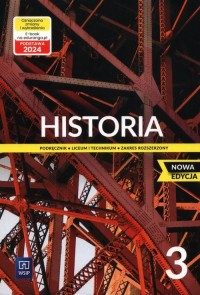 Historia 3. Podręcznik. Zakres - okładka podręcznika