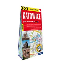 Katowice plan miasta 1:20 000 - okładka książki