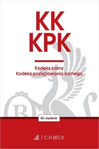 KK. KPK. Kodeks karny. Kodeks postępowania - okładka książki