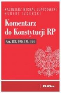 Komentarz do Konstytucji RP art. - okładka książki