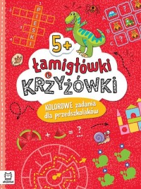 Łamigłówki i krzyżówki. Kolorowe - okładka książki