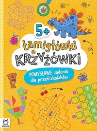 Łamigłówki i krzyżówki. Pomysłowe - okładka książki