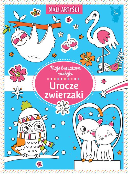 Moje brokatowe naklejki. Urocze - okładka książki