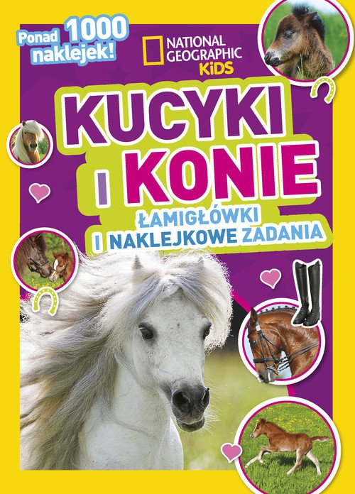 National Geographic Kids. Kucyki - okładka książki