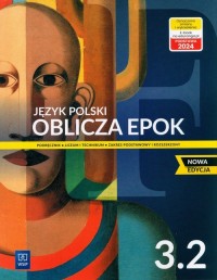 Oblicza epok 3.2 Język polski Podręcznik - okładka podręcznika