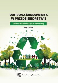 Ochrona środowiska w przedsiębiorstwie. - okładka książki