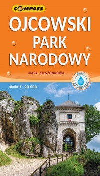 Ojcowski Park Narodowy - mapa kieszonkowa - okładka książki