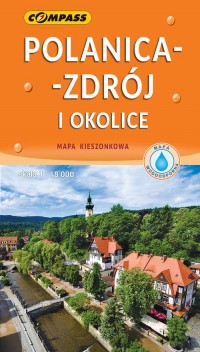 Polanica-Zdrój - mapa kieszonkowa - okładka książki