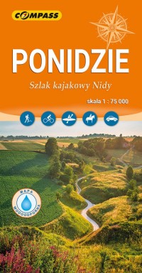 Ponidzie Szlak kajakowy 1:75 000 - okładka książki