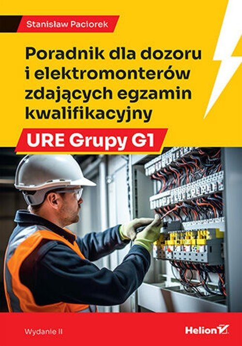 Poradnik dla dozoru i elektromonterów - okładka podręcznika