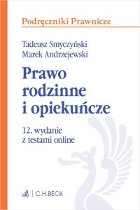 Prawo rodzinne i opiekuńcze z testami - okładka książki