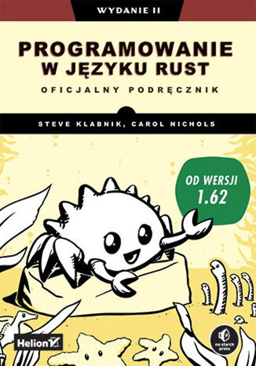 Programowanie w języku Rust. Oficjalny - okładka książki