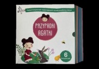 Przypadki Agatki zestaw 6 książeczek - okładka książki