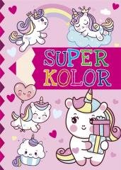 Super kolor. Jednorożce - okładka książki