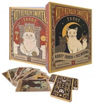 Tarot: Koty rządzą światem.. Karty - okładka książki