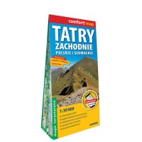 Tatry Zachodnie, polskie i słowackie - okładka książki