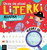 Uczę się pisać literki. Książka - okładka książki