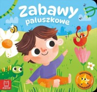 Zabawy paluszkowe. Biblioteczka - okładka książki