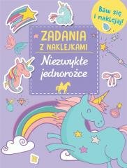 Zadania z naklejkami. Niezwykłe - okładka książki