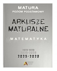 Arkusze maturalne z matematyki - okładka podręcznika