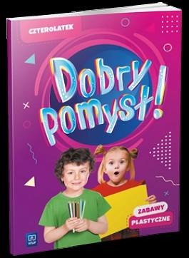 Dobry pomysł! Czterolatek. Zabawy - okładka podręcznika