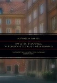 Kwestia żydowska w publicystyce - okładka książki