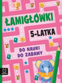 Łamigłówki 5-latka. Do nauki do - okładka książki