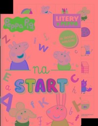 Peppa Pig. Na start? 6. Litery - okładka książki