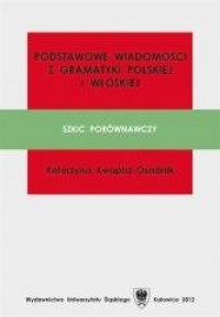 Podstawowe wiadomości z gramatyki - okładka książki