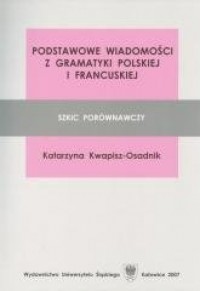 Podstawowe wiadomości z gramatyki - okładka książki