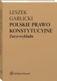 Polskie prawo konstytucyjne Zarys - okładka książki