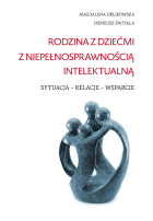 Rodzina z dziećmi z niepełnosprawnością - okładka książki