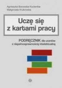 Uczę się z kartami pracy. Podręcznik - okładka książki