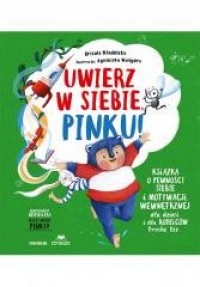 Uwierz w siebie, Pinku! Książka - okładka książki