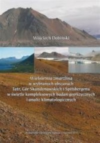 Wieloletnia zmarzlina w wybranych - okładka książki