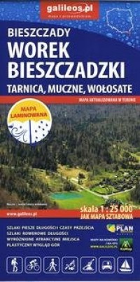 Bieszczady Worek Bieszczadzki Tarnica, - okładka książki