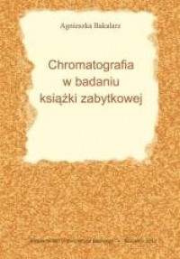 Chromatografia w badaniu książki - okładka książki