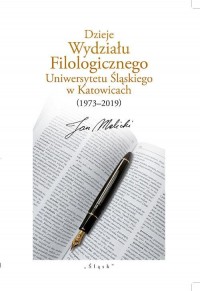 Dzieje Wydziału Filologicznego - okłakda ebooka