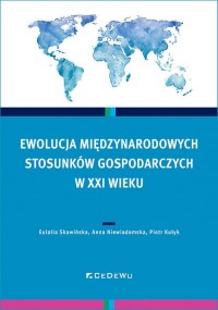 Ewolucja międzynarodowych stosunków - okładka książki