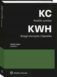 Kodeks cywilny Księgi wieczyste - okładka książki