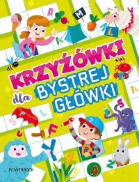 Krzyżówki dla bystrej główki - okładka książki