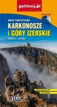 Mapa - Karkonosze i Góry Izerskie - okładka książki